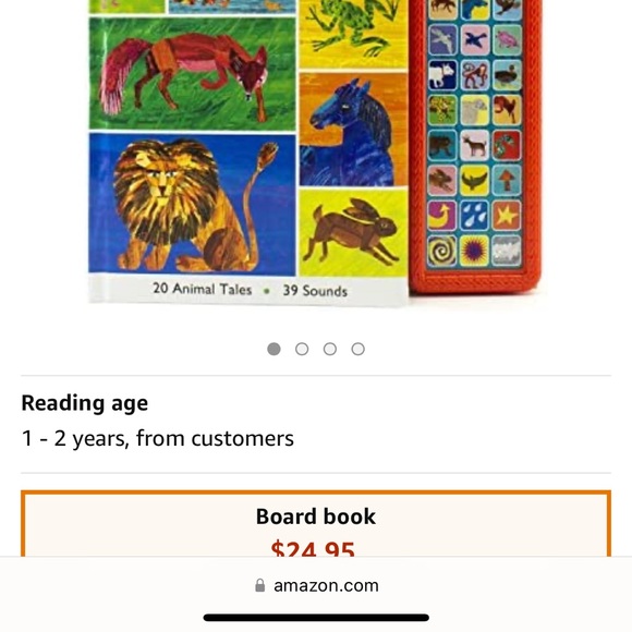 Eric Carle animal tales play a sound book - Picture 4 of 11